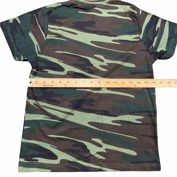 Code Five "Big Brother" Youth Green Woodland Camo Short Sleeve Tee Youth Medium - Picture 8 of 12